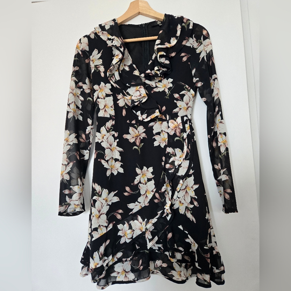 Floral Long Sleeve Dress